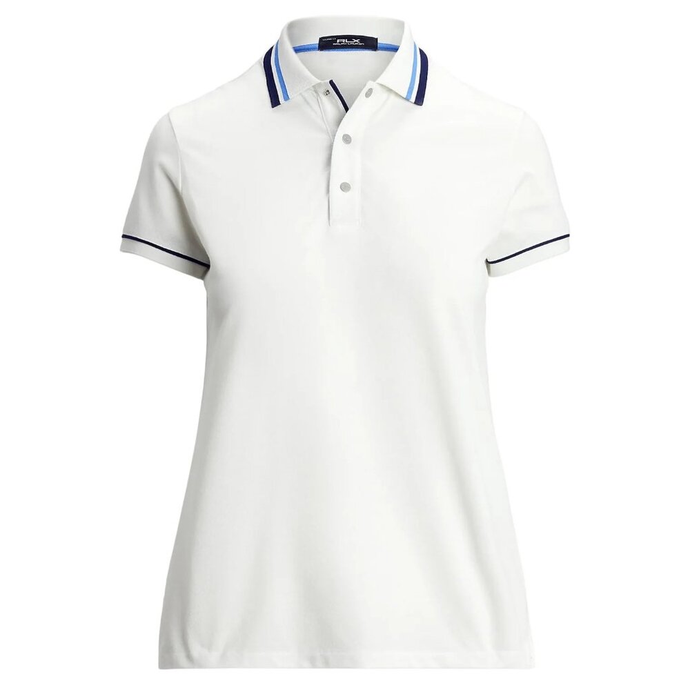 NWT RLX Ralph Lauren Polo Golf Women's Tour Pique Val Polo Shirt